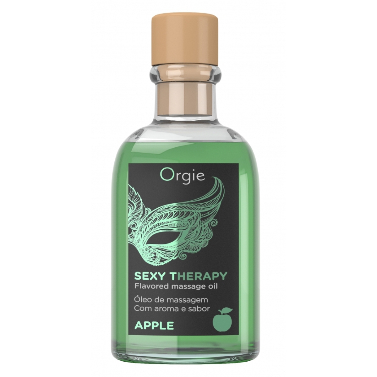 huile de massage embrassable sexy therapy pomme 100ml 1