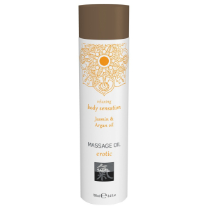 huile de massage erotic jasmin et argan 100ml