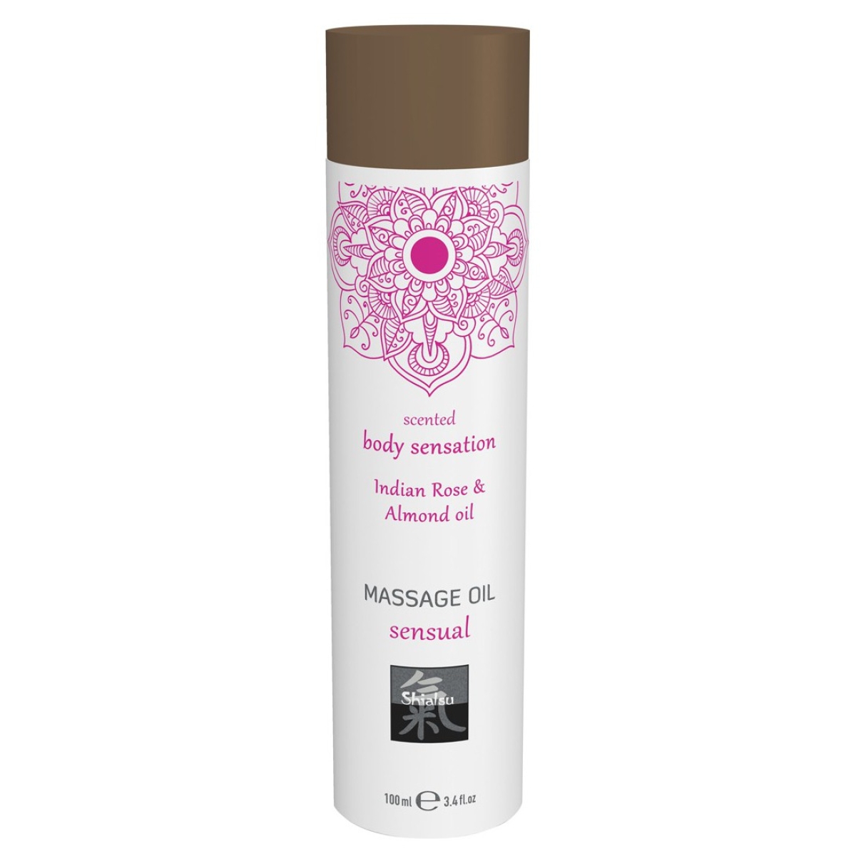 huile de massage erotic rose et amande 100ml