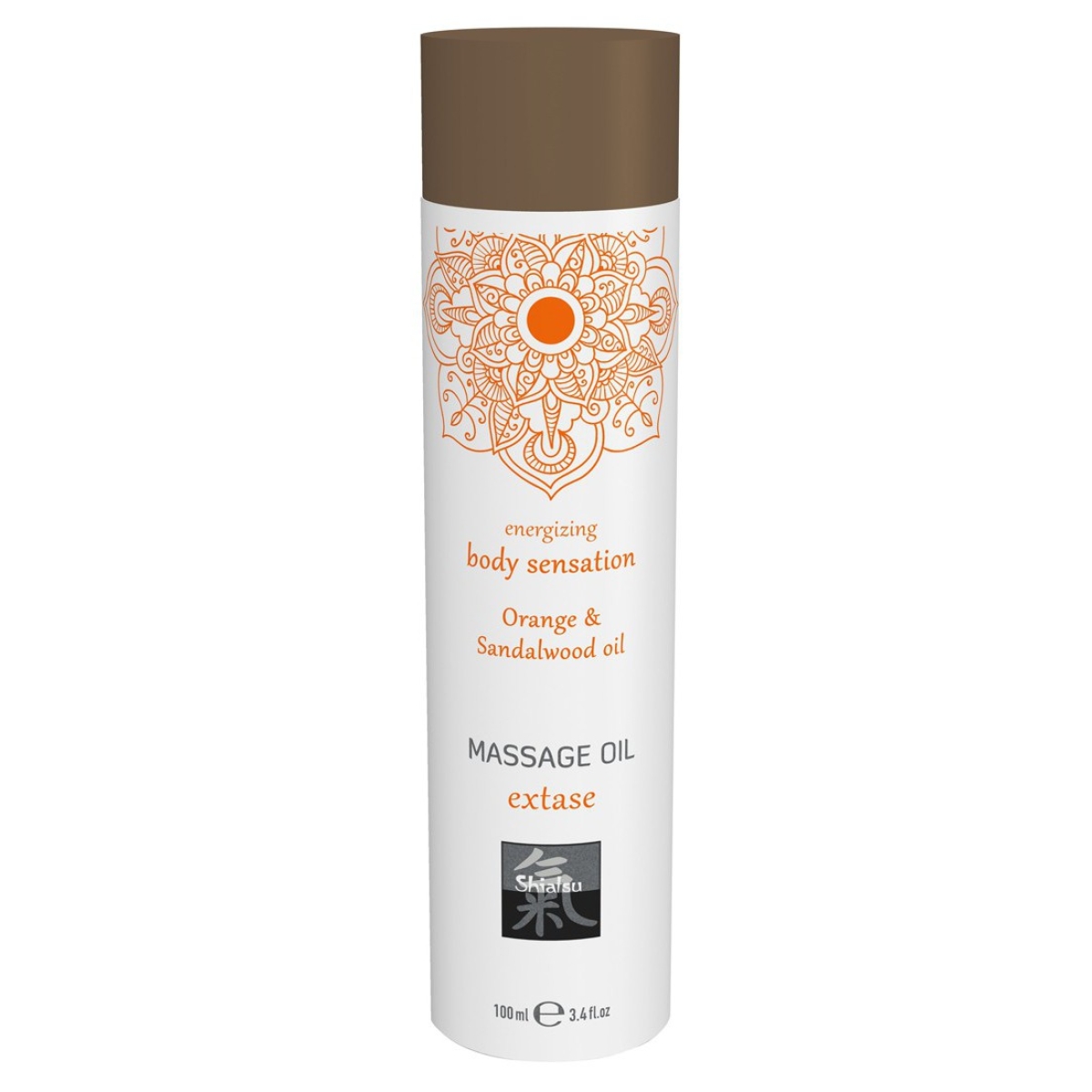 huile de massage extase orange 100ml