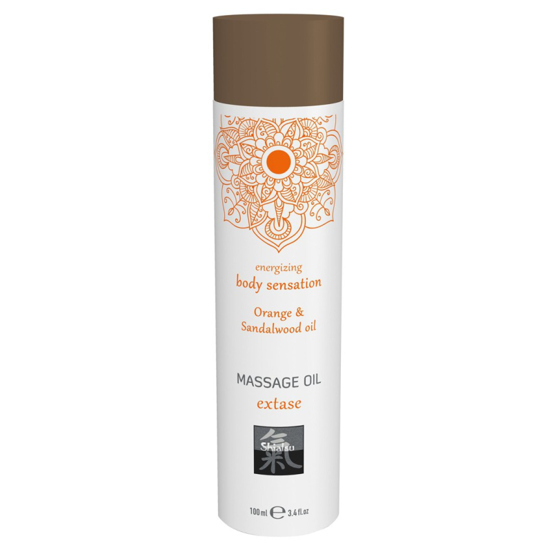 huile de massage extase orange 100ml