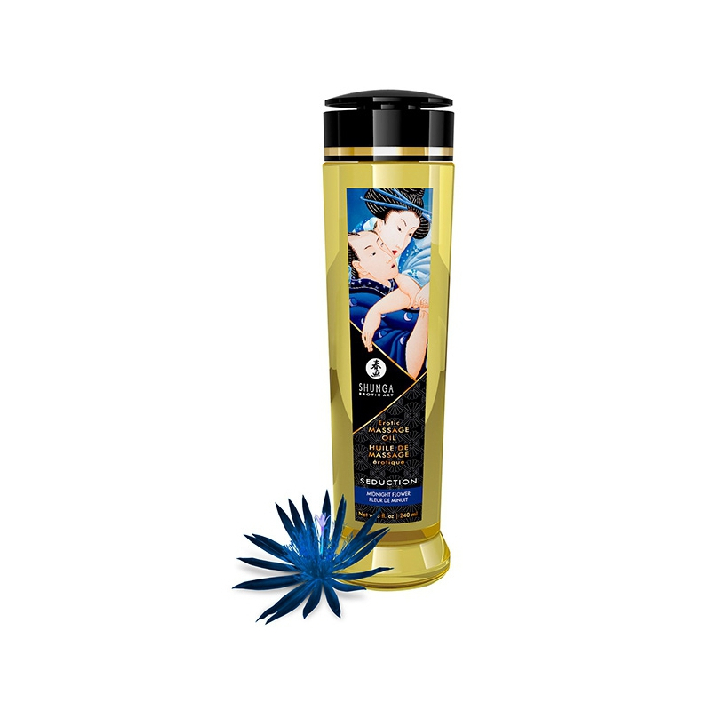 huile de massage seduction fleur de minuit 240ml