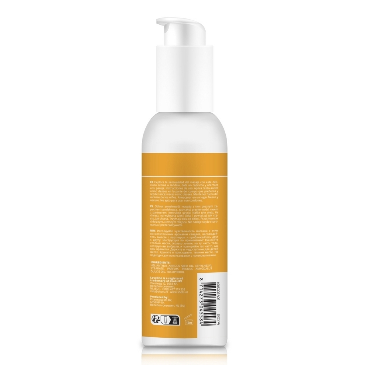 huile de massage sensual sandalwood 150 ml 1