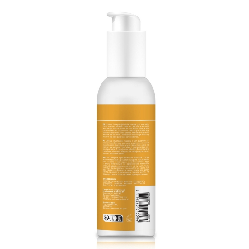 huile de massage sensual sandalwood 150 ml 1