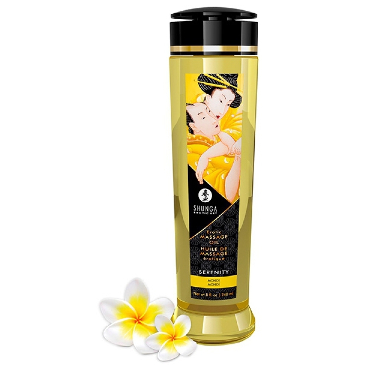 huile de massage serenity monoi 240ml