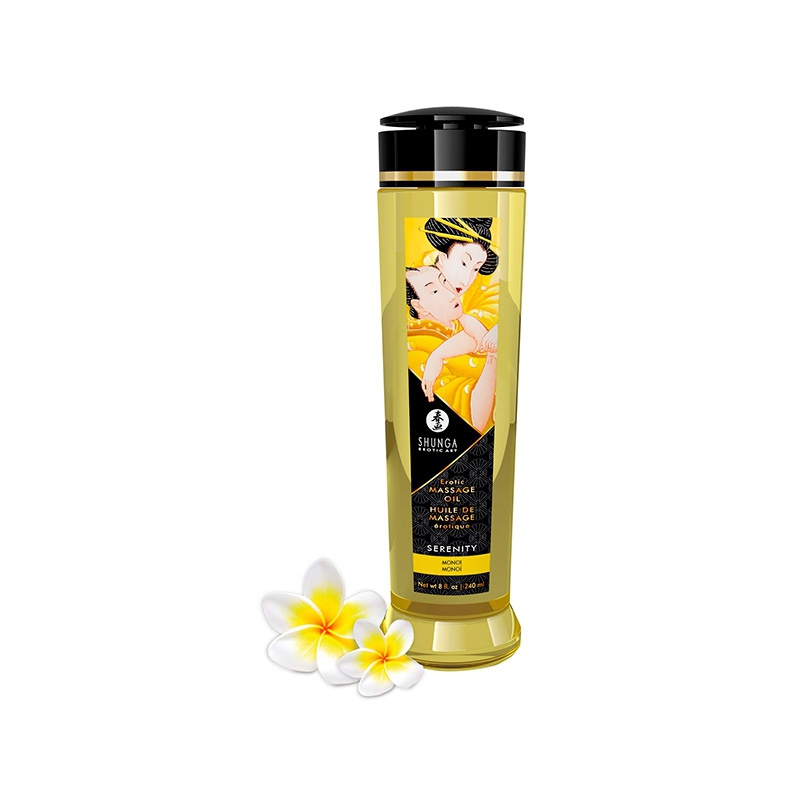 huile de massage serenity monoi 240ml