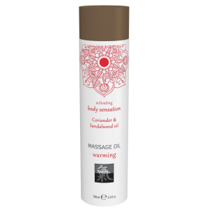 huile de massage warming coriandre et bois de santal 100ml