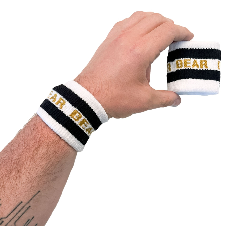 identity wrist band bear