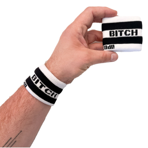 identity wrist band bitch