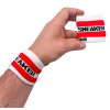 identity wrist band sneaker