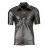 imitat leather men s shirt 3
