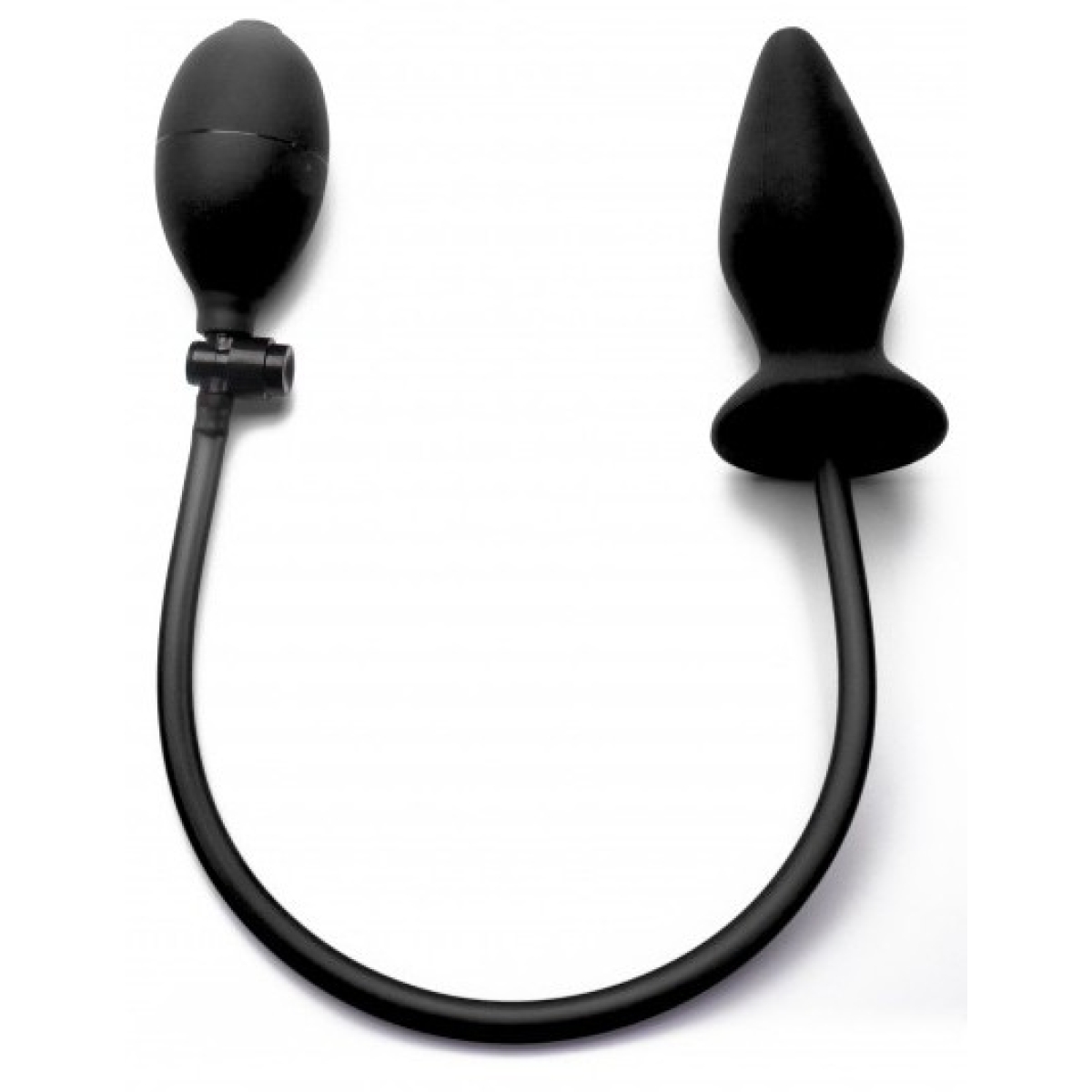 inflatable silicone plug black 2