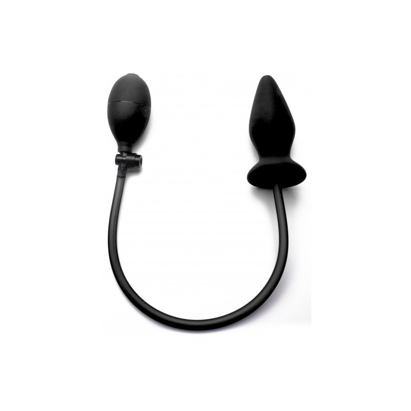 inflatable silicone plug black 2