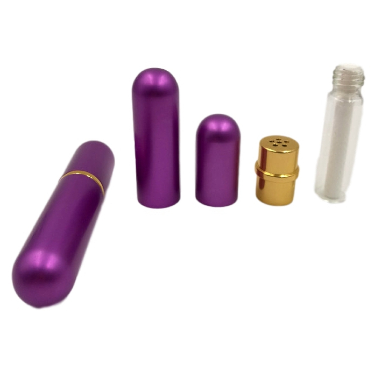 inhalateur pour aroma aluminium violet
