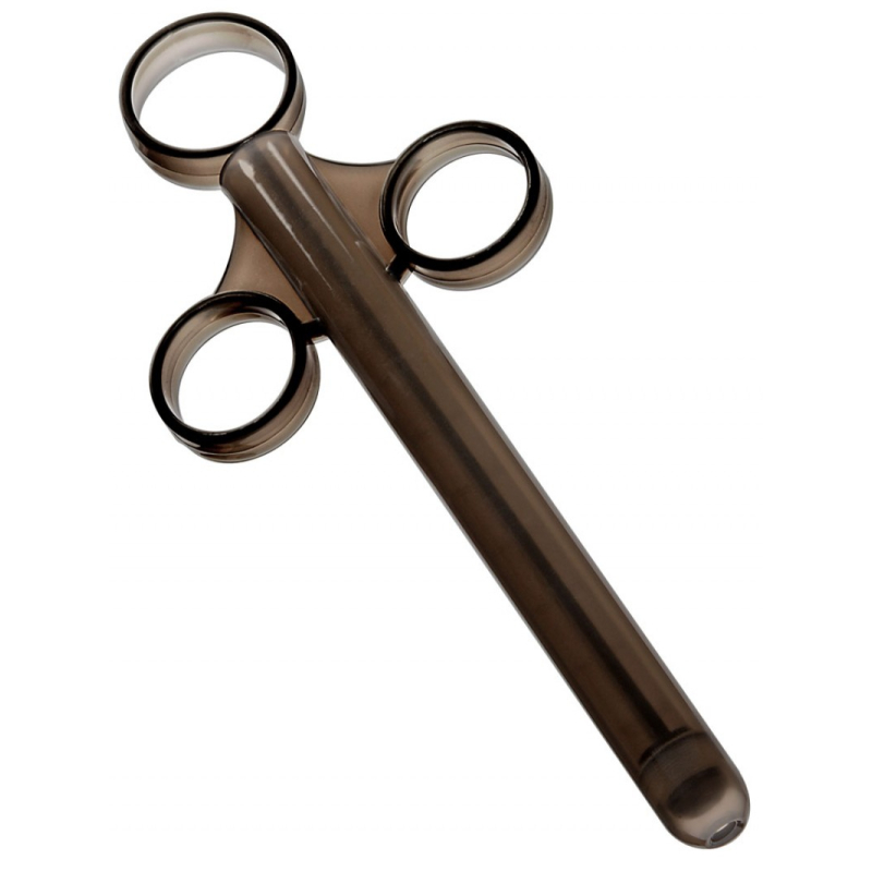 injecteur de lubrifiant shooter 10ml noir insertion 10 x 15cm
