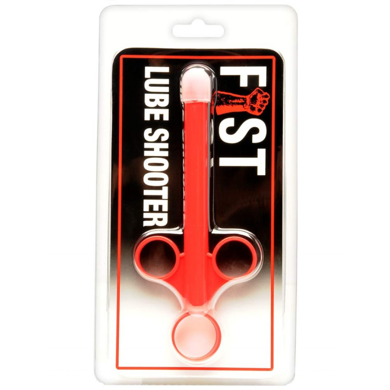 injecteur de lubrifiant shooter 10ml rouge insertion 10 x 15cm 1