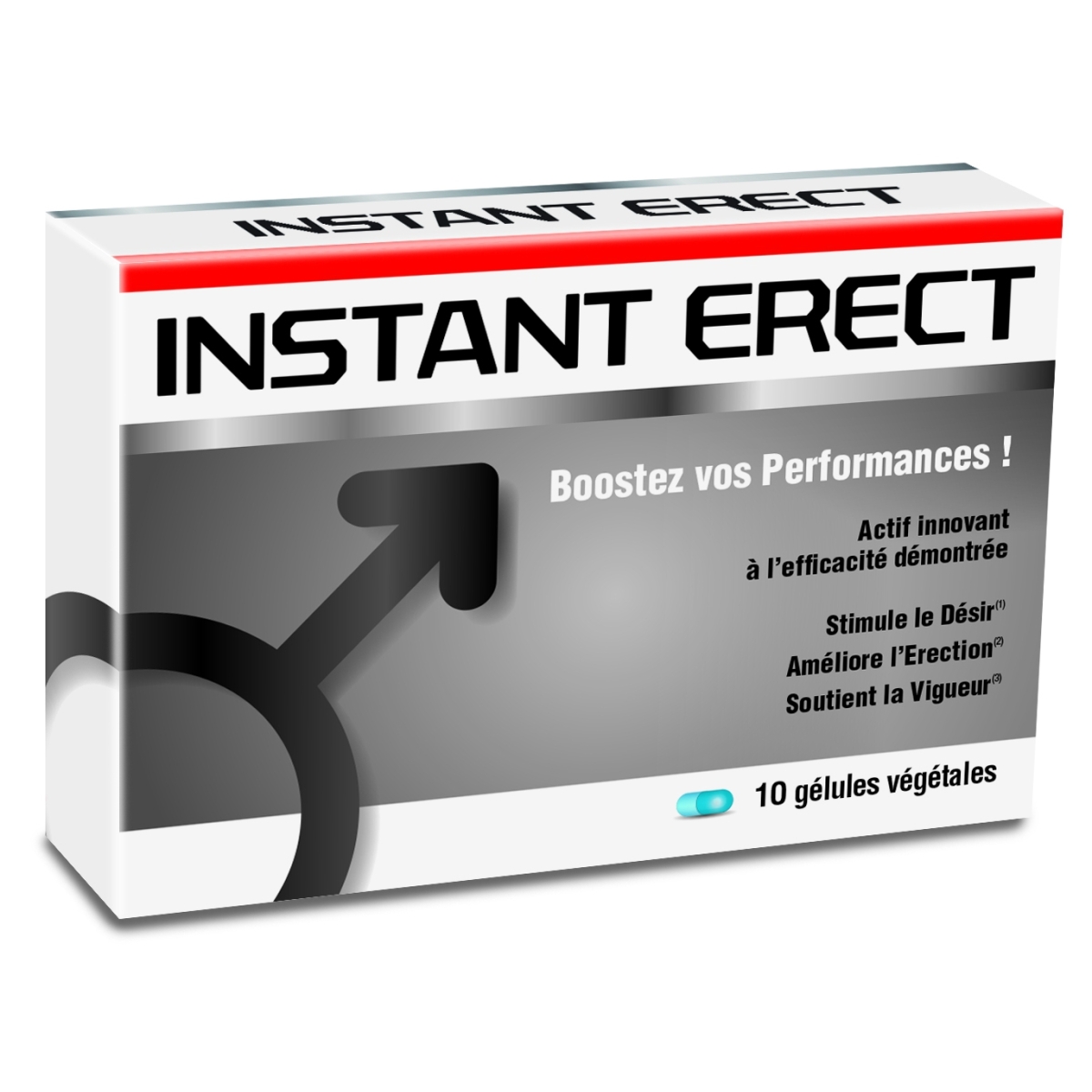 instant erect 10 gelules