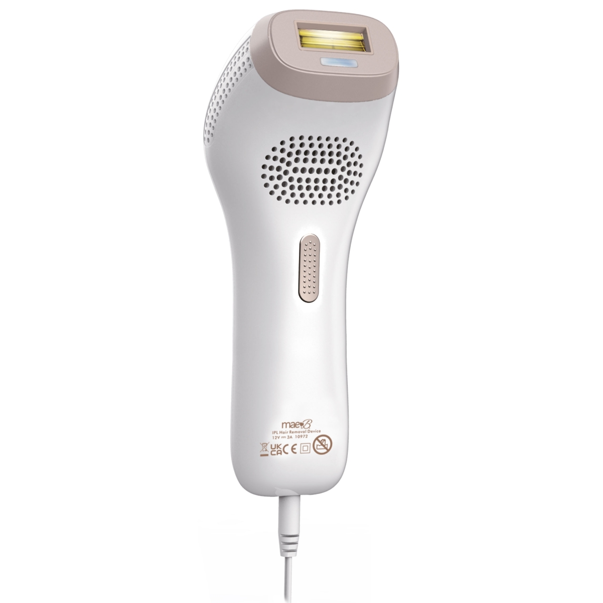 ipl hair removal device white