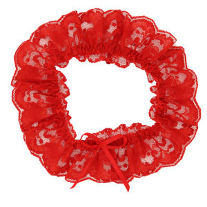 jarretiere rouge