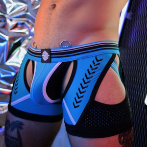 jock boxer circuit breaker bleu