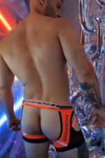 jock boxer circuit breaker orange neon 4