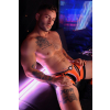 jock boxer circuit breaker orange neon 5