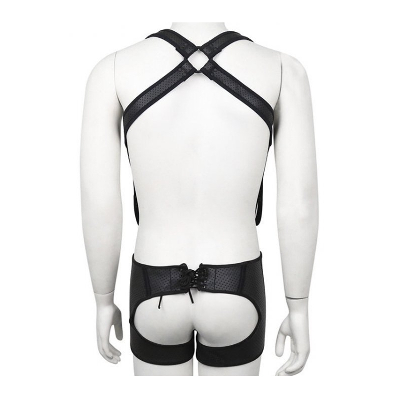 jock boxer et harnais en neoprene 1