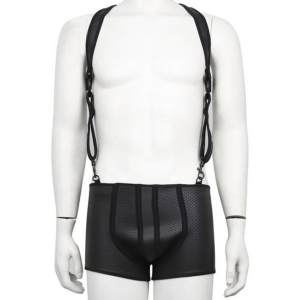 jock boxer et harnais en neoprene