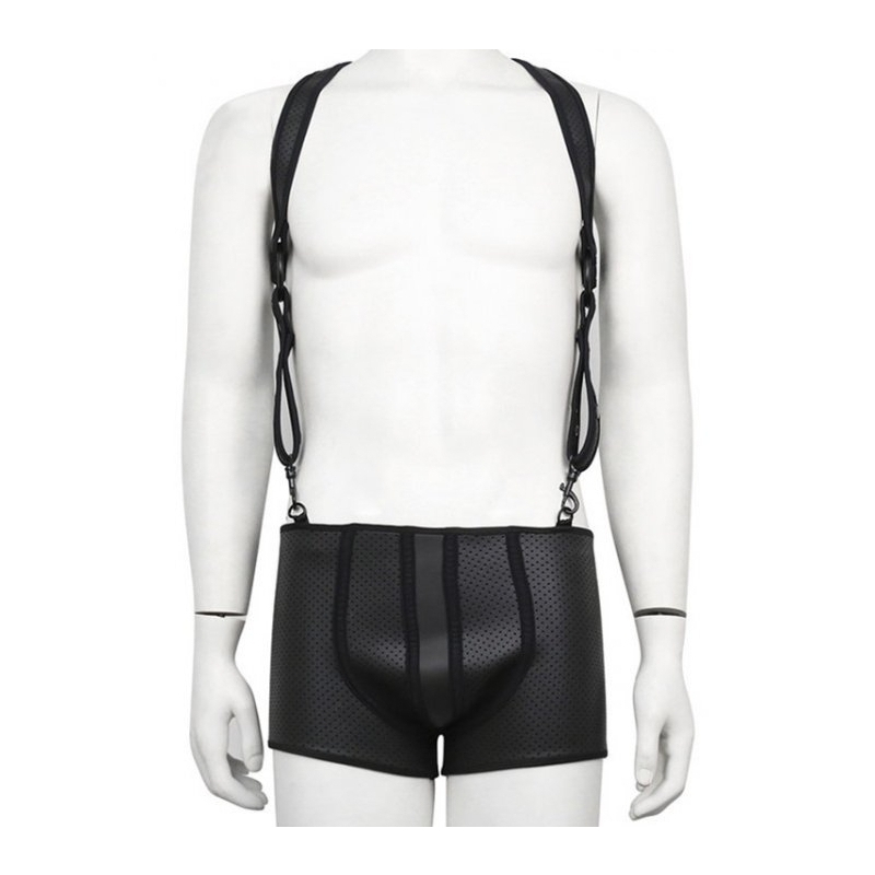 jock boxer et harnais en neoprene