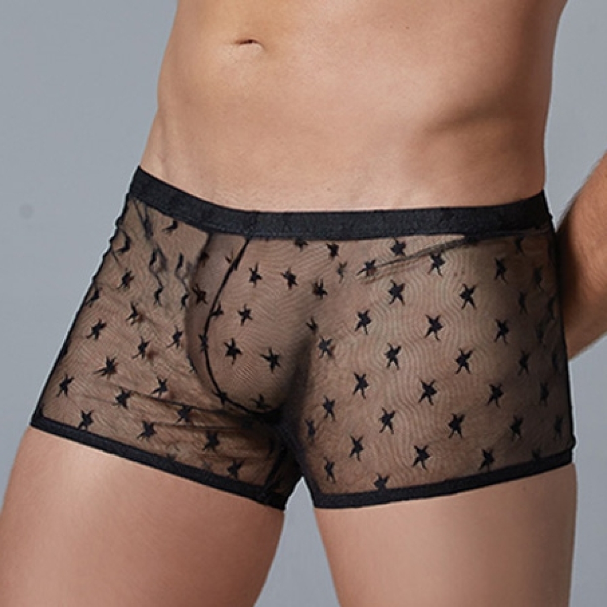 jock boxer star allure noir