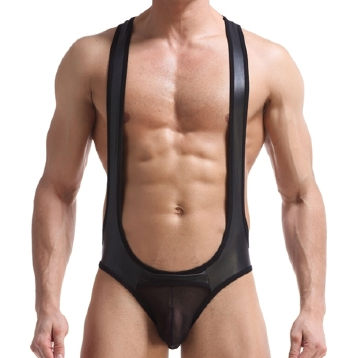 jock singlet motor noir