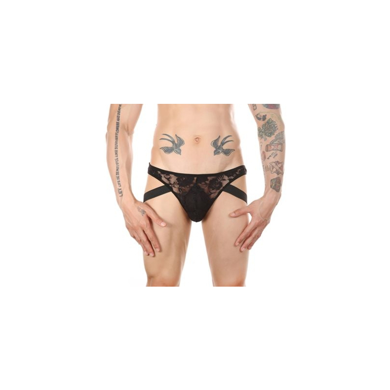jock string dentelle lowstic noir
