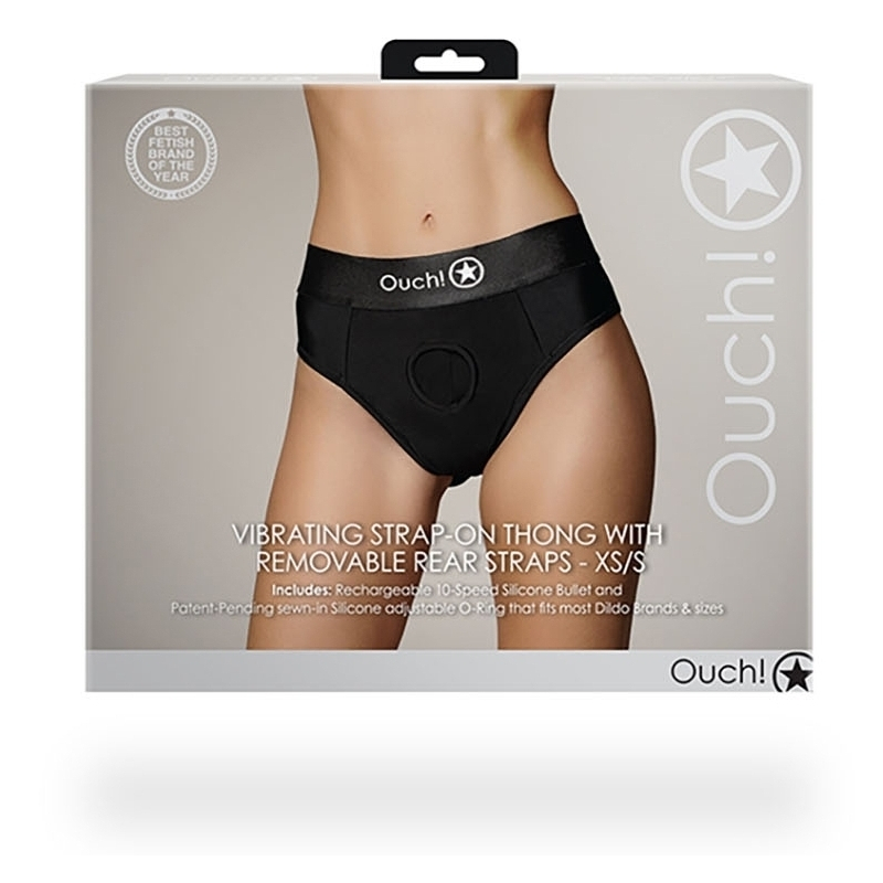 jock string vibrant strap on thong rear open noir 1 2