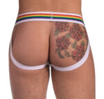jockstrap barcode pride blanc 1