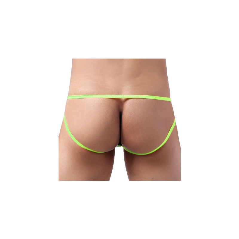 jockstrap bellicross blanc jaune fluo 1