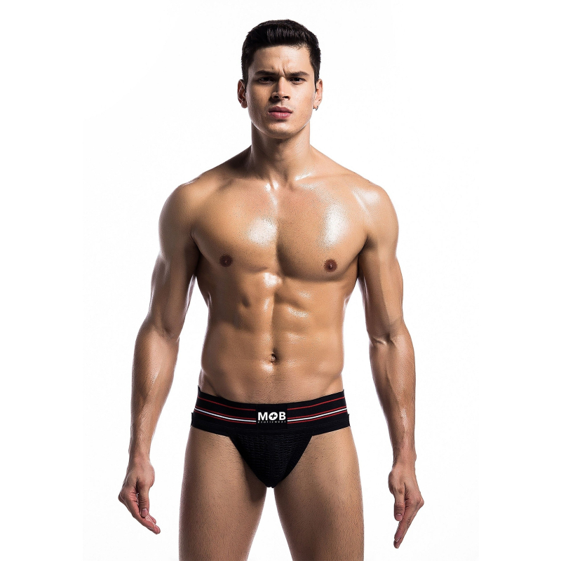 jockstrap ceinture large wide noir 2