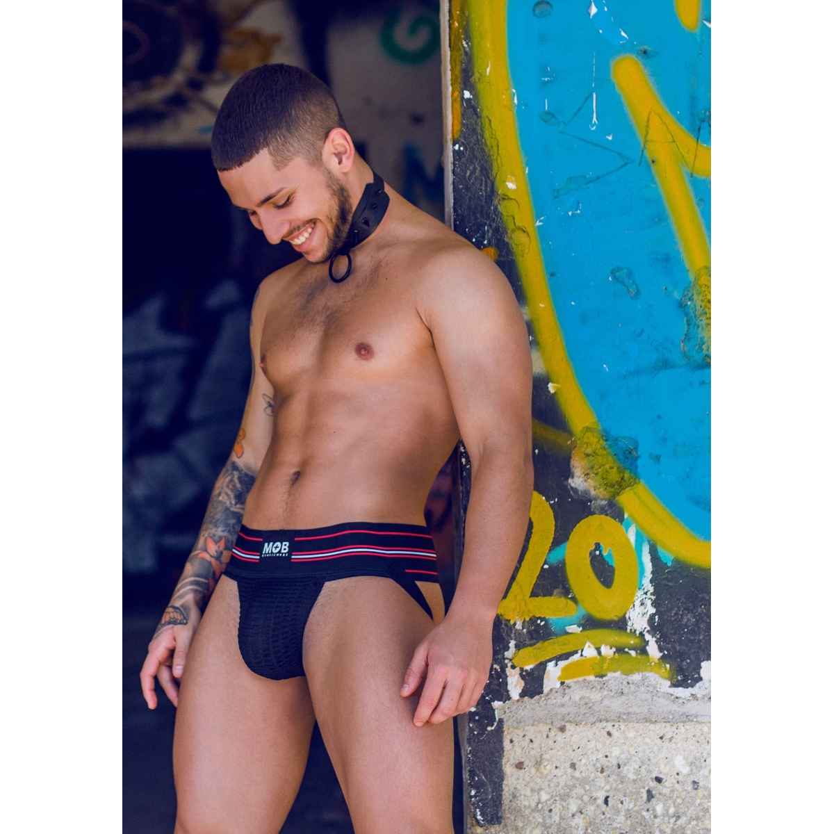 jockstrap ceinture large wide noir 5