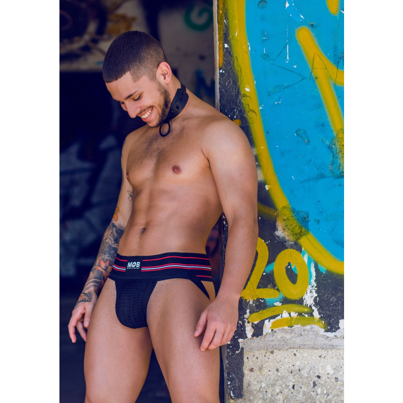 jockstrap ceinture large wide noir 5