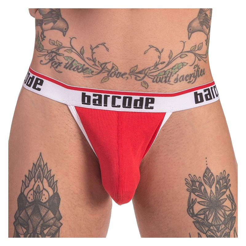 jockstrap cosme rouge