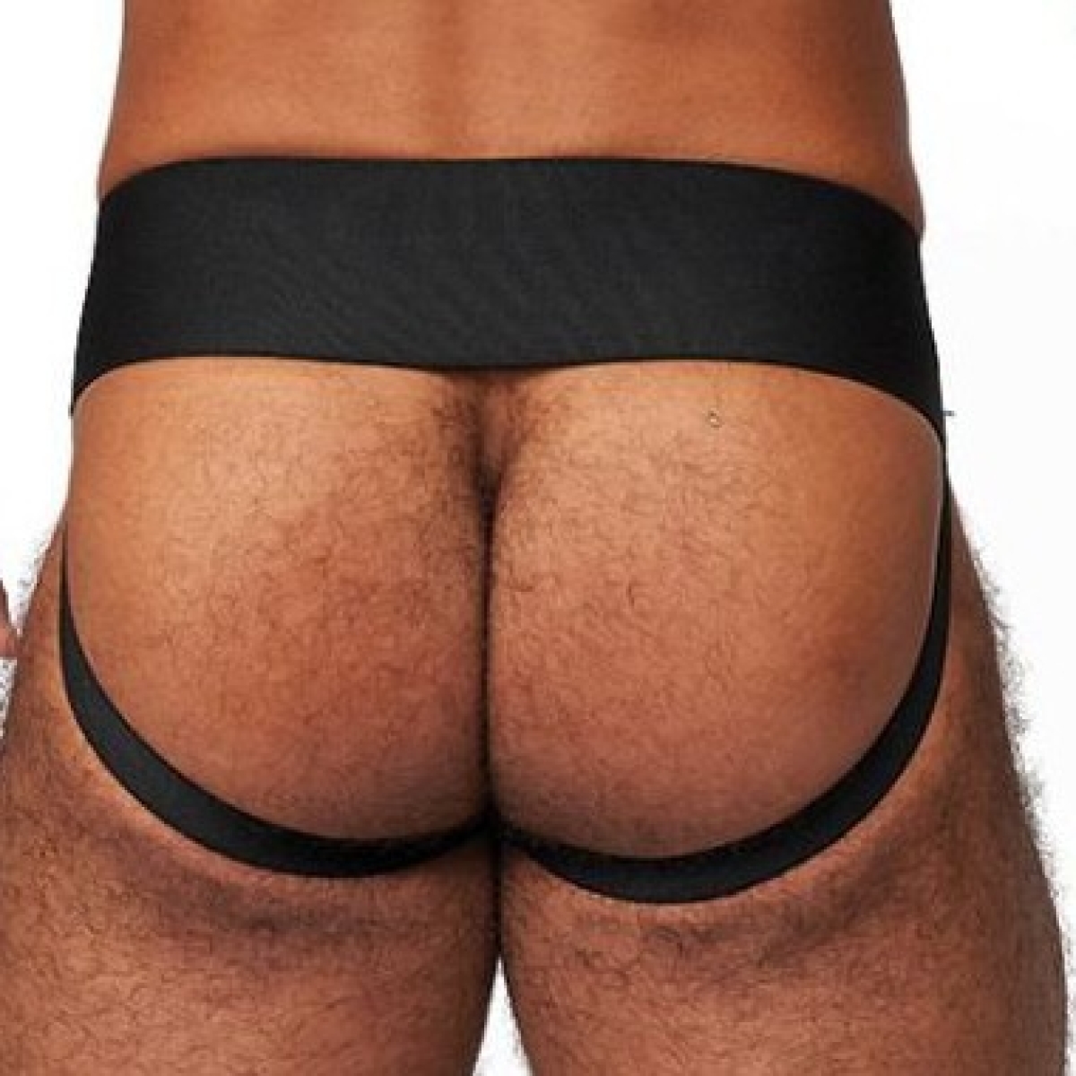 jockstrap en cuir mister b noir 1