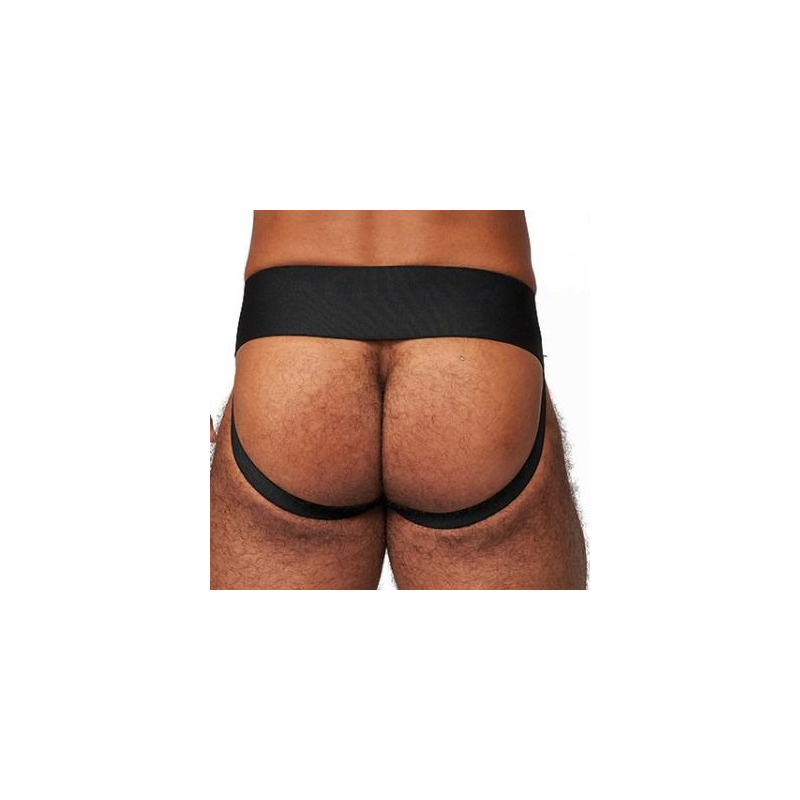 jockstrap en cuir mister b noir 1