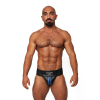 jockstrap en cuir mister b noir bleu 2
