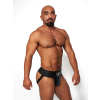 jockstrap en cuir mister b noir bleu 3