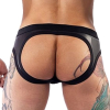 jockstrap en neoprene jock brief mr b noir 1