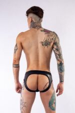 jockstrap en neoprene jock brief mr b noir 5