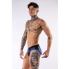 jockstrap en neoprene jock brief mr b noir bleu 3