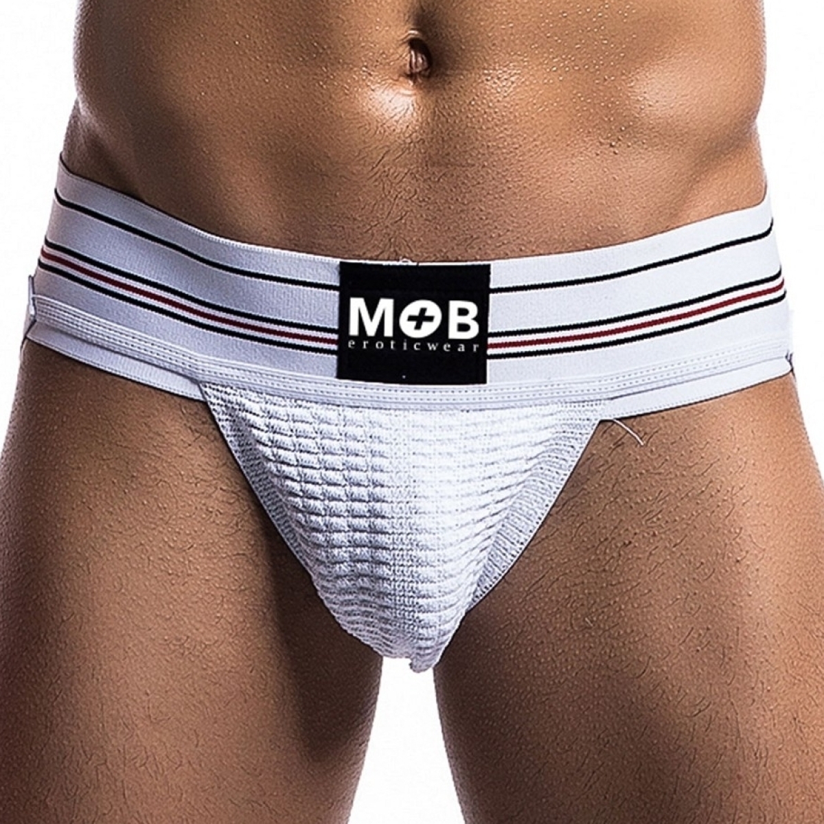 jockstrap fetish classic blanc