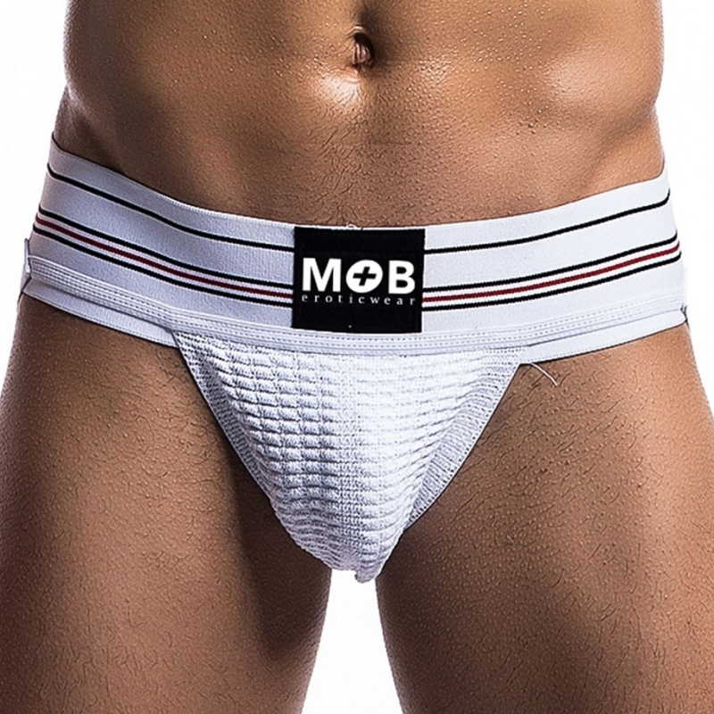 jockstrap fetish classic blanc