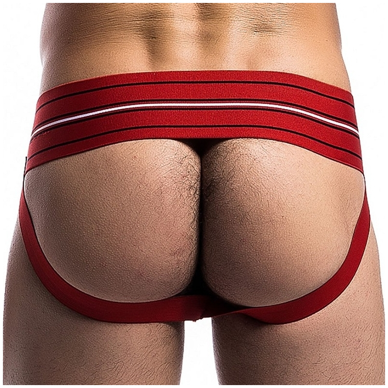 jockstrap fetish classic rouge 1
