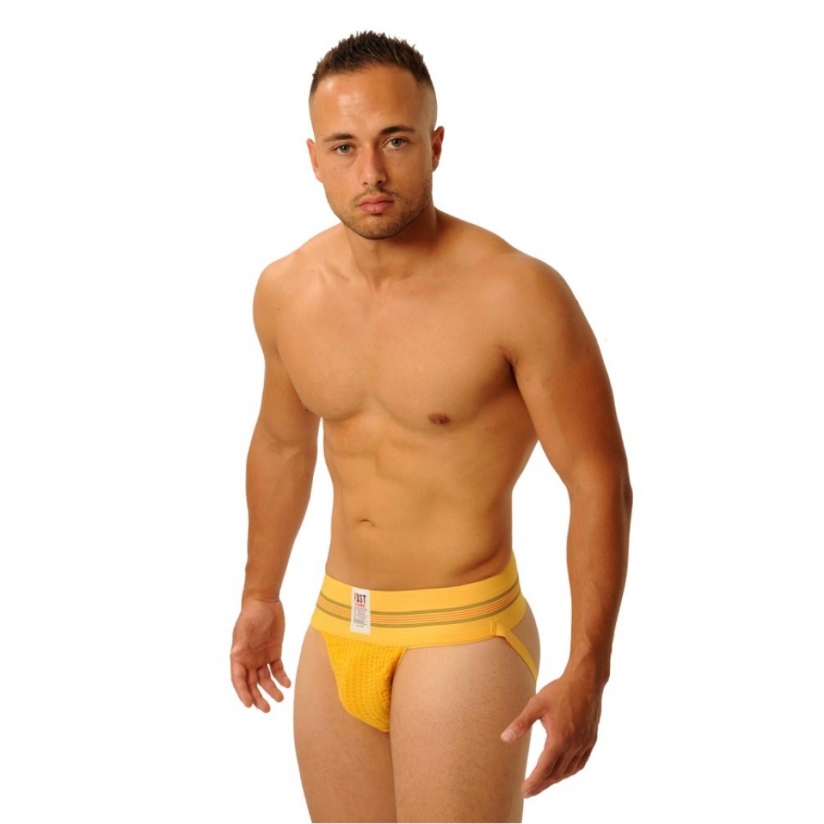 jockstrap fist jaune 2